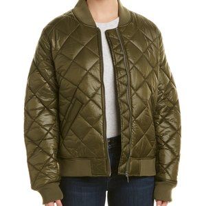 French Connection | Army Green Bomber Jacket | S
